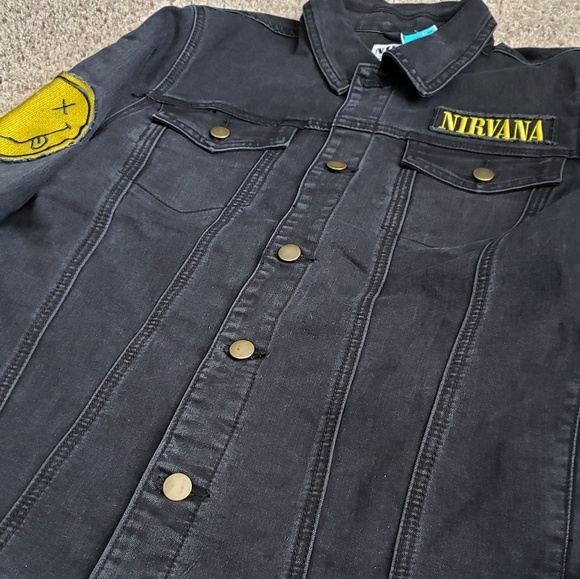 Nirvana Denim Jacket - Small (Mens size) - Picture 2 of 8